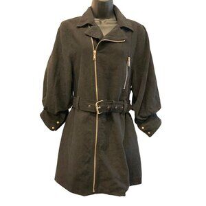 Skyler + Madison womens dress linen full zip 36Ch 38H 31Long